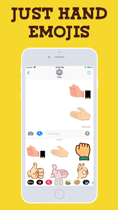 Zrzuty ekranu Just Hand Emojis