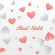 Heart Sketch Emojis