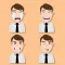 Men Expressions Stickers