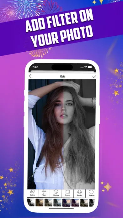 Скриншоты New Year Frames & Wallpapers
