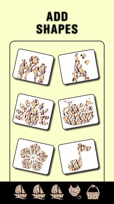 Shape Collage Maker & Editor Screenshots