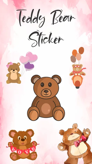 Скриншоты Teddy Bear Day Stickers
