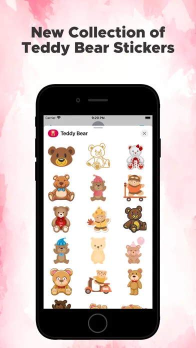 Скриншоты Teddy Bear Day Stickers