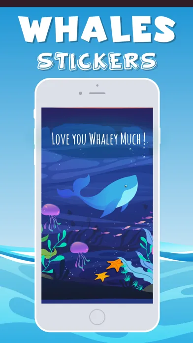 Zrzuty ekranu Whales Emojis