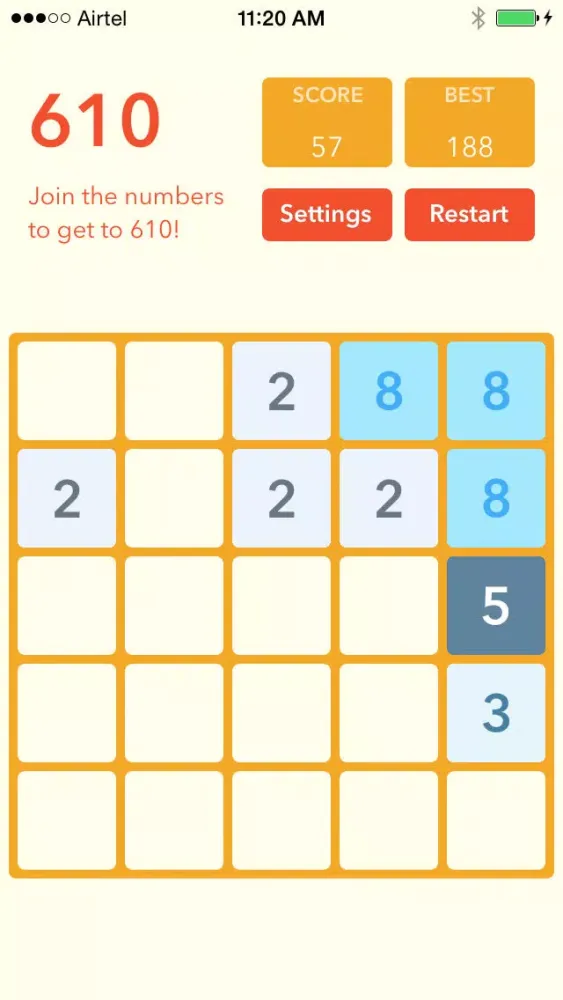 Captures d'écran de 2048 Classic !