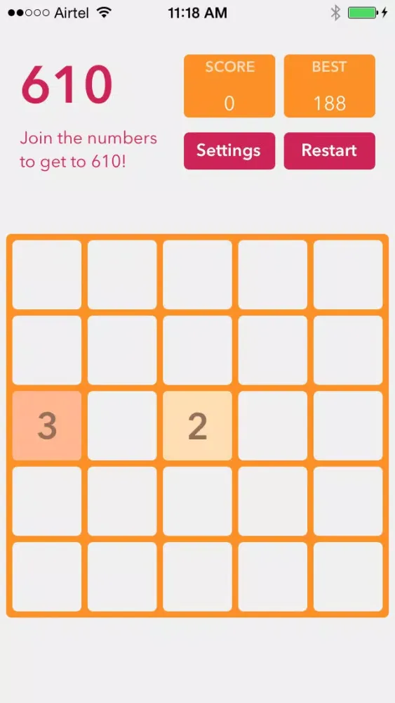 Captures d'écran de 2048 Classic !