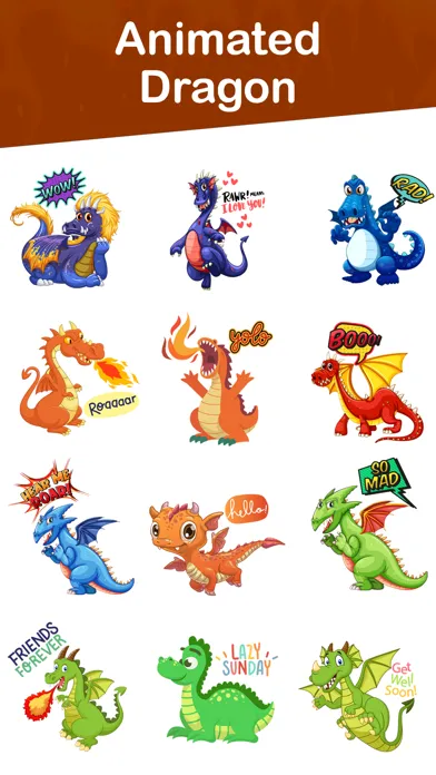 Animated Dragon 스크린샷