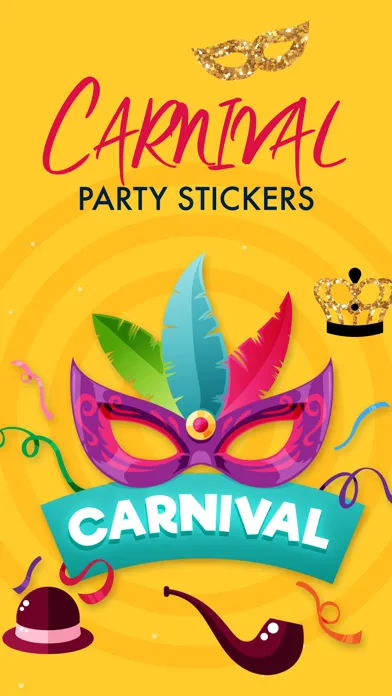 Carnival Party Stickers Ekran Görüntüleri