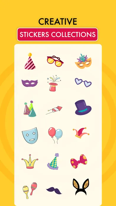 Carnival Party Stickers Ekran Görüntüleri