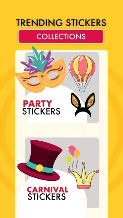 Carnival Party Stickers Ekran Görüntüleri