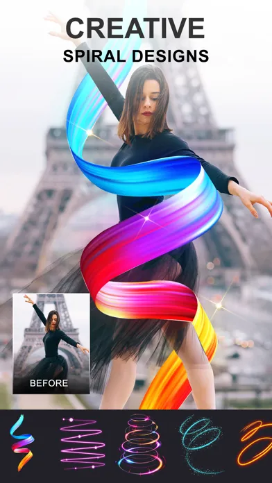 Скриншоты Drip Art Splash Effects Editor