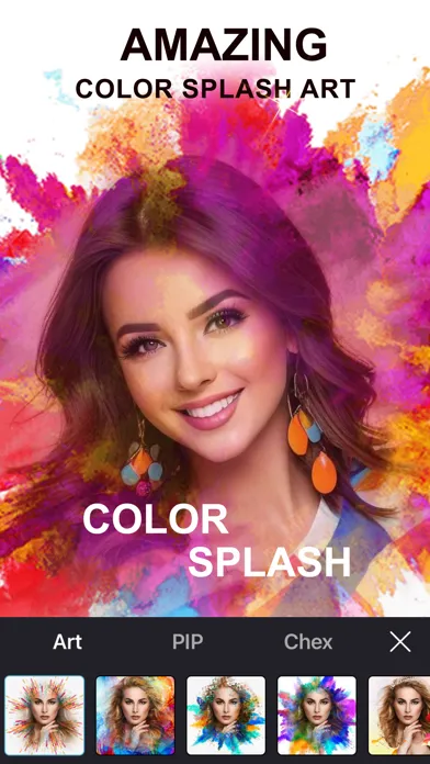 Скриншоты Drip Art Splash Effects Editor