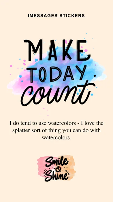 تصاویر Watercolor Emoji Stickers Pack