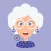 Old Lady Stickers Animated