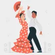 Party All Night Stickers