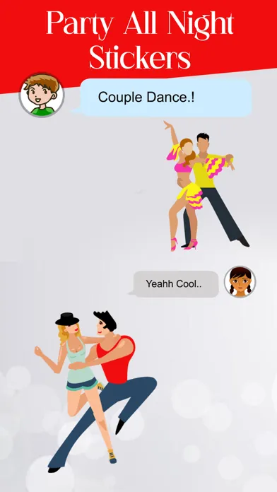 Capturas de pantalla de Party All Night Stickers