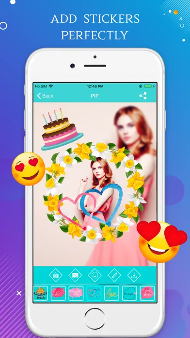 PIP Camera Effects -Selfie Cam应用截图