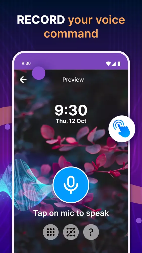 Voice Screen Lock Screenshots