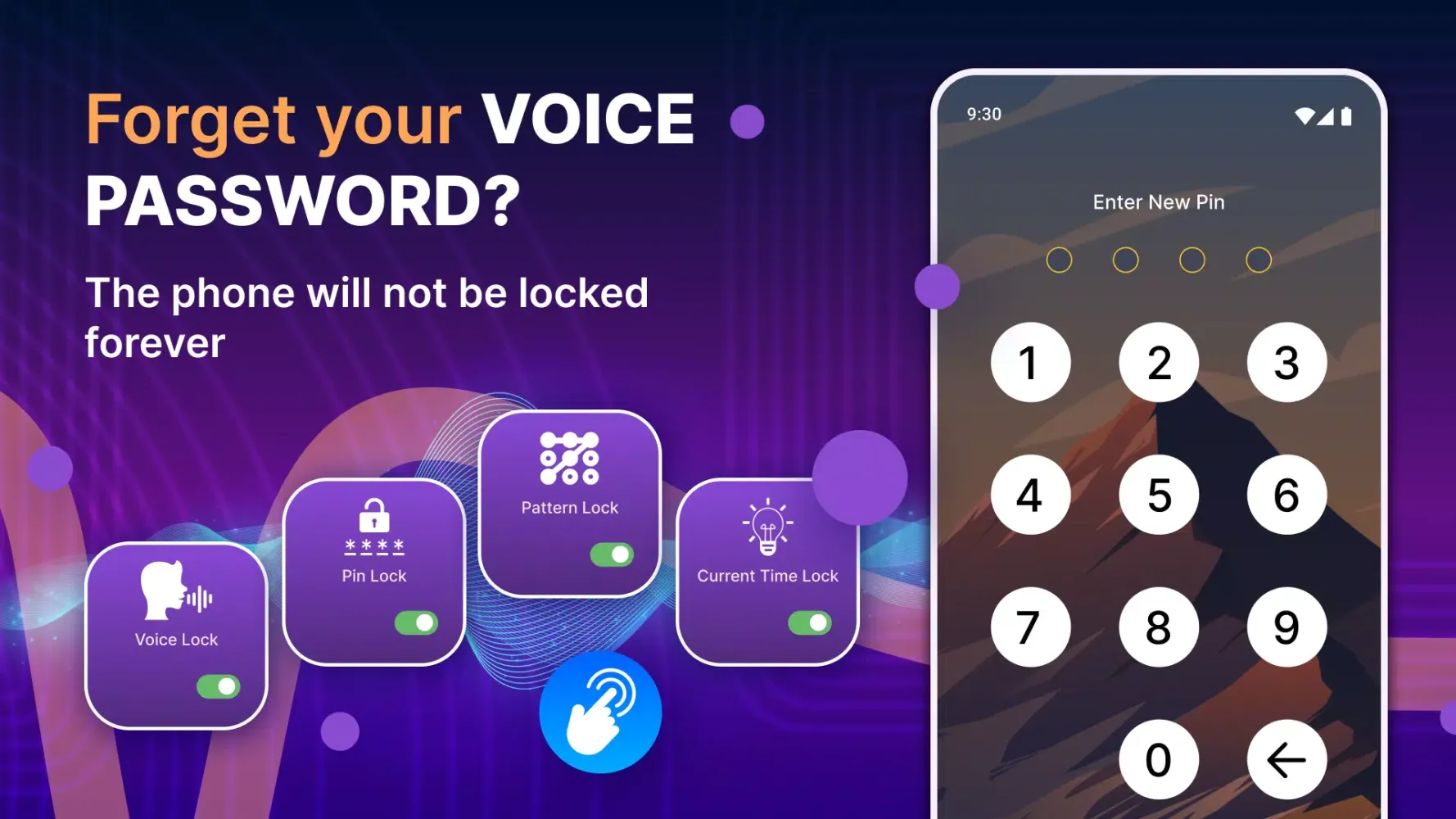 Voice Screen Lock Screenshots