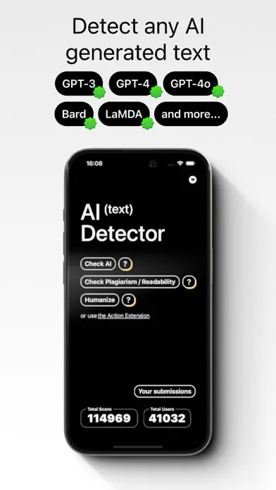 AI Detector & Humanizer Check स्क्रीनशॉट