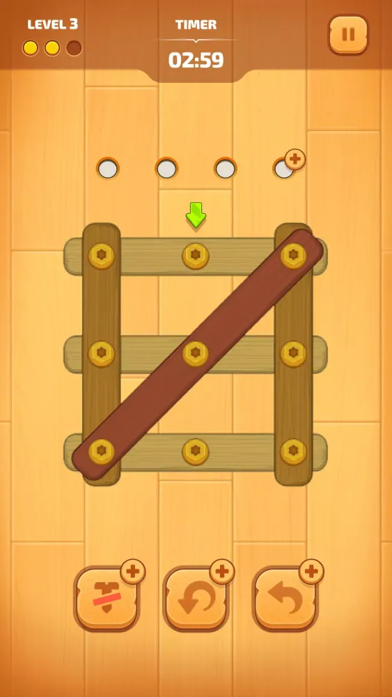 Screenshot di Awesome Bolts & Screws Puzzle