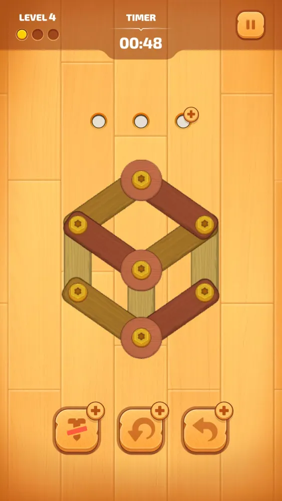 Screenshot di Awesome Bolts & Screws Puzzle