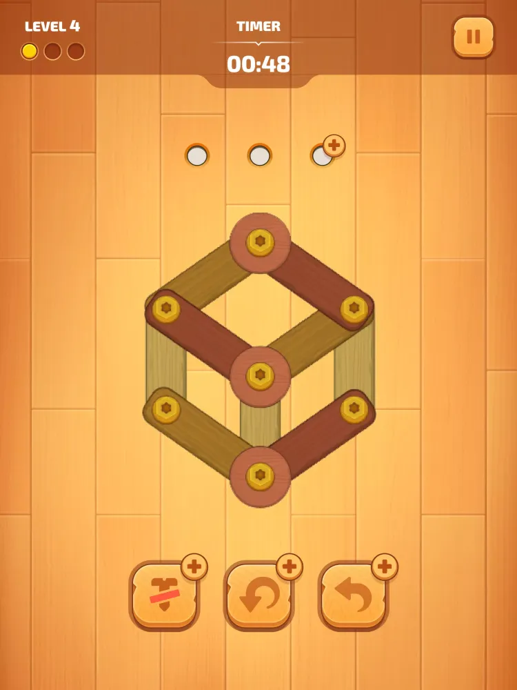 Screenshot di Awesome Bolts & Screws Puzzle