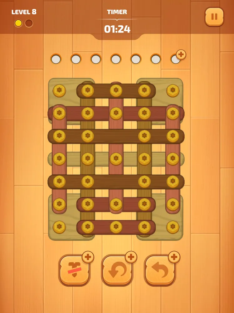 Screenshot di Awesome Bolts & Screws Puzzle
