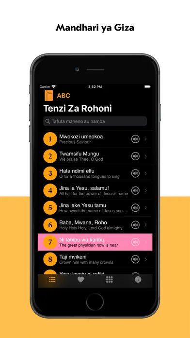Tenzi Za Rohoni应用截图