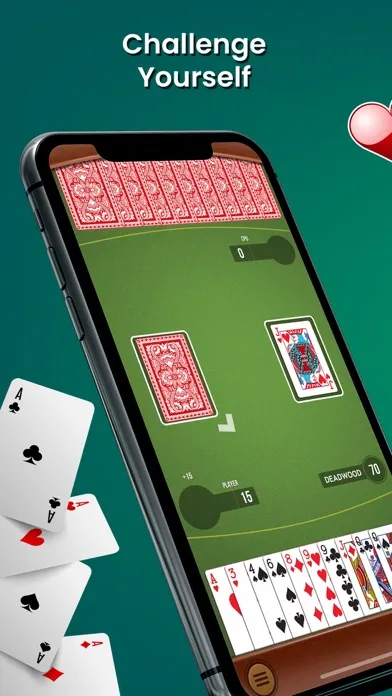 Gin Rummy Card Game Classic™ スクリーンショット