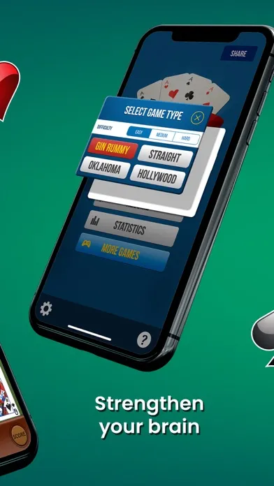 Gin Rummy Card Game Classic™ スクリーンショット