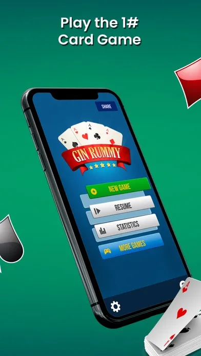 Gin Rummy Card Game Classic™ スクリーンショット