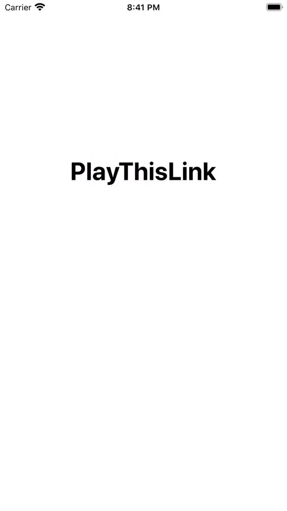 Screenshot di PlayThisLink