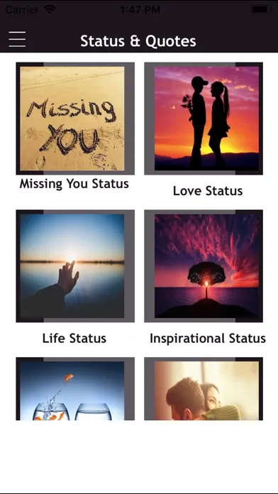 Awesome Status and Quotes 2020 Screenshots