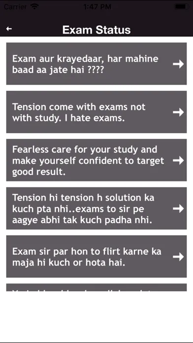 Awesome Status and Quotes 2020 Screenshots