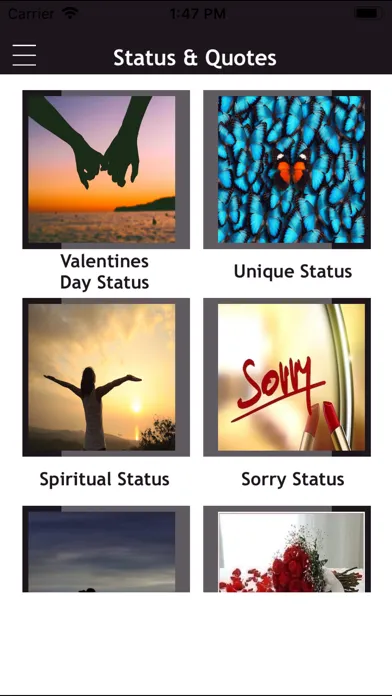 Awesome Status and Quotes 2020 Screenshots