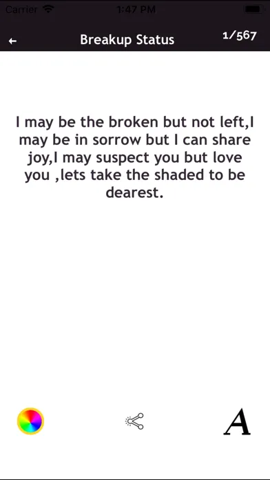 Awesome Status and Quotes 2020 Screenshots