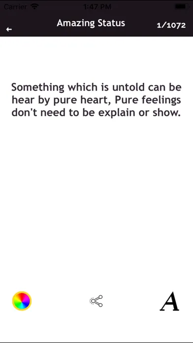 Awesome Status and Quotes 2020 Screenshots