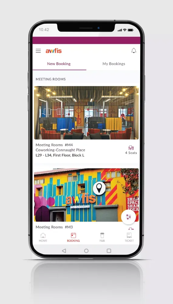 Awfis Coworking Screenshots