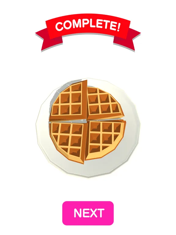 Tangkapan skrin Waffles Wanted! iPad 