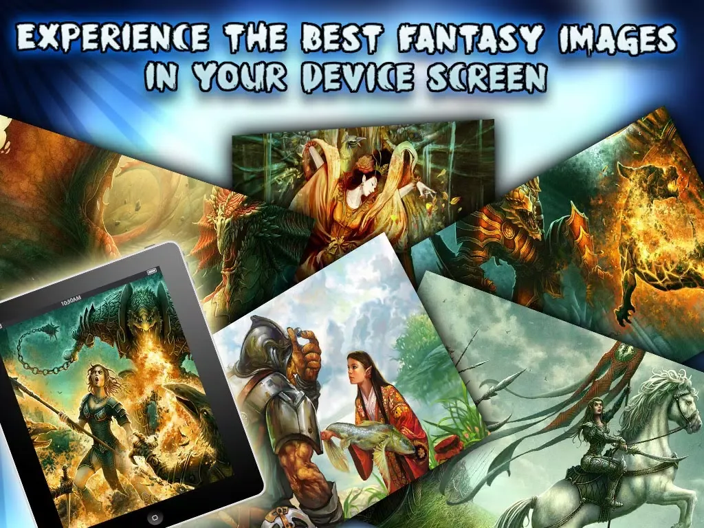 Capturas de tela do Fantasy Wallpaper √ iPad 