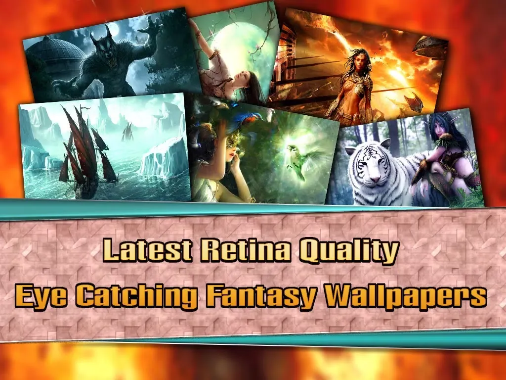 Capturas de tela do Fantasy Wallpaper √ iPad 