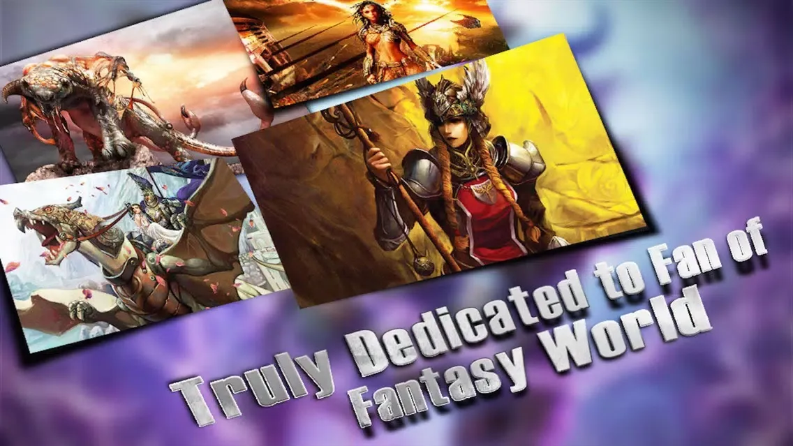 Capturas de tela do Fantasy Wallpaper √