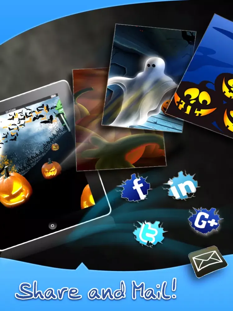 Screenshot di Halloween Wallpapers √ Pro iPad