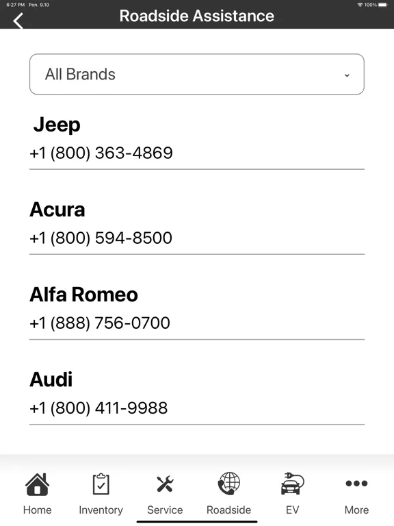 AWIN Group of Dealerships iPad  スクリーンショット