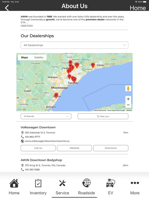 AWIN Group of Dealerships iPad  スクリーンショット