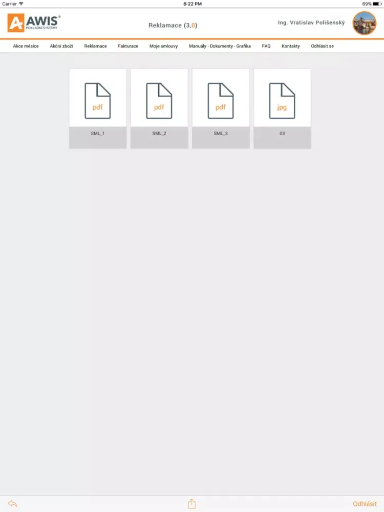AWIS Partneři iPad  স্ক্রিনশট