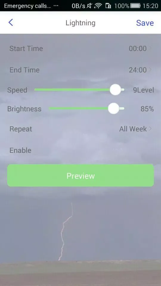 Aquatic Light Smart Controller Screenshots