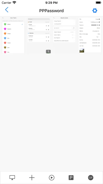Live Prototype Screenshots