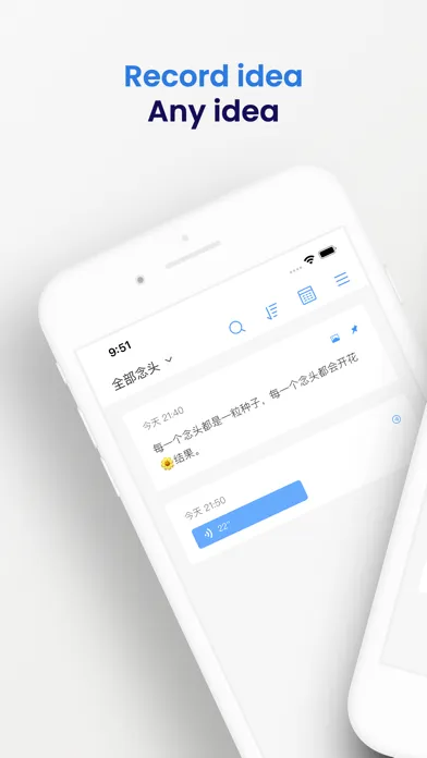 Capturas de tela do An Idea - Keep track of ideas